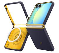 Accessoire - piece detachee pda Spigen Ãtui Nano Pop MagSafe pour Galaxy Z Flip 7, bleu marine et jaune