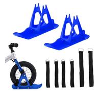 Accessoire Planche Luge Hiver - Luges Neige Vélo, Snowboard Portable Patinette Enfant, Jouet Extérieur Amusant Marcheur, Équipement Solide Léger Compact, Glissade Neige Jardin Sport Montagne