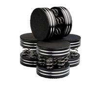 Enova HiFi Absorbeurs anti-vibrations Pads 10 Pro – Pack 4 pour platine vinyle & enceintes Noir