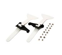 Accessoire - POMOCA - Splitboard Tail Strap - Fixation arrière - 4 rivets - Blanc