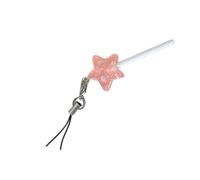 Accessoire porte-clés avec sucette étoile brillante, B