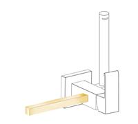 Accessoire porte-serviettes pour robinet avec douche Or 24K - TRES 03412402OR