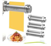 Accessoire pour accessoires Bosch Mum5 Mum4 - Rouleau à pâtes en acier inoxydable SUS304 - Fettuccine spaghetti compatible avec robots culinaires Bosch MUM5 MUM4