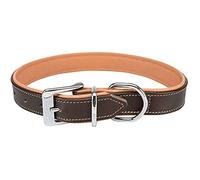 Accessoire pour Animal de Compagnie - TRIXIE - L - Cuir Naturel - Durable - Marron/Marron Clair