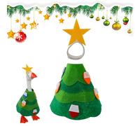 Accessoire pour animaux de table - Costume de Noël de 18 cm pour statue de bureau | décoration légère Mini velours pour cheminée maison bibliothèque étagère porche | idée cadeau pour enseignants et