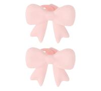 Accessoire pour casque avec nœud en silicone - Nœuds à clipser, décoration amovible mignonne en 3D, ajustement universel pour la plupart des écouteurs intra-auriculaires | Cadeau élégant pour les femm