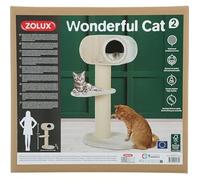 Accessoire pour chat - ZOLUX - AAC Wonderful Cat 2 Beige - Tissu - Confort - Intérieur