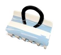 Accessoire pour cheveux avec fermoir ergonomique - Prise en main sûre | Fermoir antidérapant pour l'école, adorable pince à cheveux en forme de sac à main, style décontracté