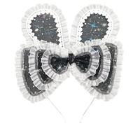 Accessoire pour cheveux oreilles de lapin Maid, choix, Black