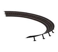 Accessoire pour circuit - CARRERA - RAIL ET ACCESSOIRE POUR CIRCUIT - 1/24 et 1/32 - Virage RE - Noir Noir G