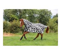 Accessoire pour couverture cheval Bucas Zebra Blanc 130 cm