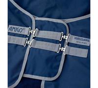 Accessoire pour couverture cheval extension de poitrail droite Horseware Amigo Bleu TU