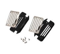 Accessoire pour étriers équitation plaquet en acier inoxydable avec vis Acavallo Arena Alupro Noir TU