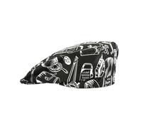 Accessoire pour femme unisexe adulte béret chapeau traiteur cuisine serveur casquette à visière en cachemire béret, gris, taille unique