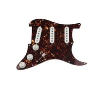 Accessoire Pour Guitare Électrique Pickguard Micros De Guitare Précâblés Chargés | SSS Single Coils Alnico 5 Pickups Câblage 7 voies Pickguard(13)