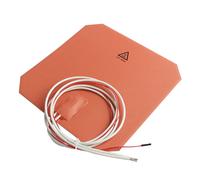 accessoire pour imprimante 3D Tapis chauffant en silicone 12V 200W Tapis chauffant 220x220mm avec thermistance Compatible avec l'imprimante 3D Anycubic Mega