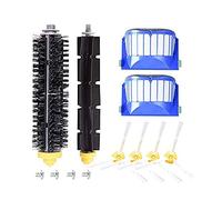 Accessoire pour iRobot Roomba 600 610 620 630 645 650 655 660 680 500 Series Model 595 Kit de remplacement Kit de remplacement iRobot Pièces Set Filtre Brosse Latérale Brosse Poils Brosse Batteur