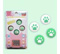 Accessoire pour manette Joy-Con avec protection en silicone souple, revêtements de joystick en forme de griffe de chat pour une meilleure prise en