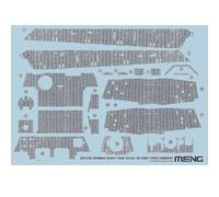 Accessoire Pour Maquette : Sd.Kfz.182 King Tiger Zimmerit Decal