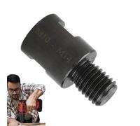 Accessoire pour meuleuse ponceuse - Convertisseur de perceuse M10 M14, adaptateur pour meuleuse d'angle | Roue de perceuse électrique avec axe de turbine durable, parfait pour les applications de