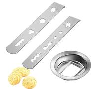 Accessoire pour moulin à viande | Embout 8 formes en acier inoxydable | Compatible avec KitchenAid MUM5, MUM4 et hachoirs (58 mm, anti-usure)