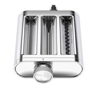 KitchenAid Accessoire pâtes en métal 5KSM3MPA 3 en 1 – rouleau, coupe-spaghetti, fettuccine inox