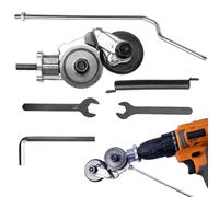 Accessoire pour perceuse à métaux | Machine à cisailler électrique, compact, ergonomique, précis, sûr, multi-usages pour fer, cuivre, aluminium, feuilles grignoteuse, coupe-plaques, outils électriques