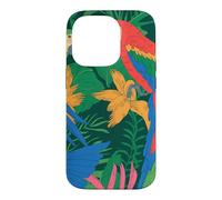 Accessoire pour Perroquet Tropical Motif Jungle Coque pour iPhone 14 Pro