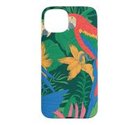 Accessoire pour Perroquet Tropical Motif Jungle Coque pour iPhone 15 Plus