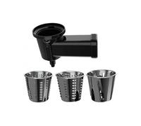 Cecotec Accessoire pour pétrisseur Twist&Fusion Salad – 3 pièces, tambours interchangeables, noir
