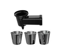 Cecotec Accessoire pour pétrisseur Twist&Fusion Salad. 3 Tambours interchangeables, Idéal pour couper, râper et trancher les légumes, Compatible avec la gamme de mélangeurs Twist & Fusion