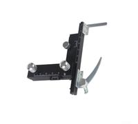 Accessoire pour pied à coulisse de microscope avec échelle, adapté pour le positionnement d'échantillons biologiques, construction en alliage pour une utilisation durable