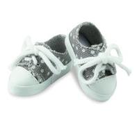 Accessoire pour poupée 34 cm Minouche : Chaussures en toile grise Petitcollin G