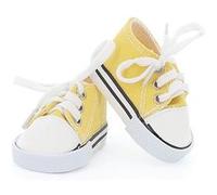 Accessoire pour poupées 36 cm : Baskets jaune Petitcollin Jaune G