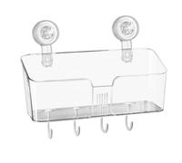 Accessoire pour pour - panier pour porte- ABS, boîte de rangement transparente transparente | Étagère suspendue au crochet amovible de grande valeur pour le del lav