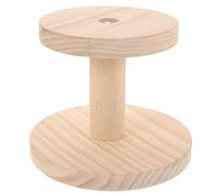 Accessoire pour Table à Repasser Domestique en Bois, Base Épaisse Stable | Plaque Simple Beige, pour Repassage et Couture, Compatible Défroisseur Vapeur, Petite Pièce D’appoint