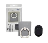 Accessoire pour téléphone et tablette - PNI - O-Ring Light Noir - Support téléphone - Grip - 360 degrés