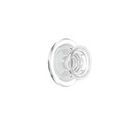 PopSockets PopSockets PopGrip MagSafe Round Clear Porte-doigt pour téléphone portable