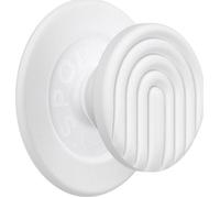 PopSockets – PopGrip Round pour MagSafe – Support et poignée – PopOut Curves Coconut Creme