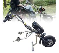 Accessoire pour VéLo éLectrique à Main 500W, Dispositif De Traction pour Fauteuil Roulant, avec éClairage Avant Et Haut-Parleur, 3 Vitesses RéGlables pour L'ExtéRieur,B