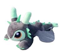 Accessoire pour Voiture Dragon, Peluche Dragon Volant avec Ventouse, Peluche Souple Toothless avec Ailes Mobiles pour décoration de Voiture