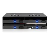 Accessoire Rack 4 Baies - ICY DOCK - FLEXIDOCK MB524SP-B - HDD/SSD 2.5' - Baie 5.25' - Noir