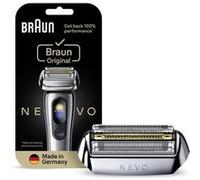 Accessoire rasage Braun Tête de rasoir de rechange Compatible Avec Les Rasoirs Braun NEVO, Argent Argent