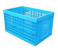 Accessoire remorque utilitaire 152684 bac plastique bleu pliant (dimensions du bac l59 x l39 x h33) Bleu