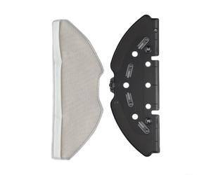 Accessoire robot aspirateur balai support pour Honor R2 Set | Conception de fixation fixe, empêche le glissement, comprend un chiffon en microfibre doux, lavable et durable