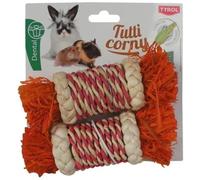 TYROL BALLOTINS FEUILLES DE MAIS X2 (17X5,6X5,6CM) POUR RONGEURS