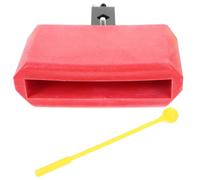 Accessoire Rouge Tambour de Vache pour Percussion Cloche Portable