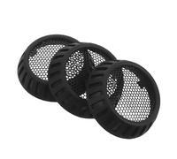 Accessoire Sèche-cheveux Filet de Sécurité Noir 3 Pièces Nylon | Grille de Ventilation Ronde, Capuchon Arrière du Sèche-cheveux, Usage Salon et Maison, Anti-poussière
