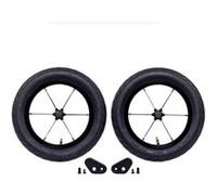 PUKY Next Kit de roues 14" noir | 2 pneus pneumatiques 14" | Pour vélo d'enfant à partir de 2 à 6 ans | Accessoires de vélo d'équilibre | Roues FlipChip | Pièces de rechange pour roue d'apprentissage