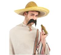 Accessoire - Sombrero mexicain jaune adulte
